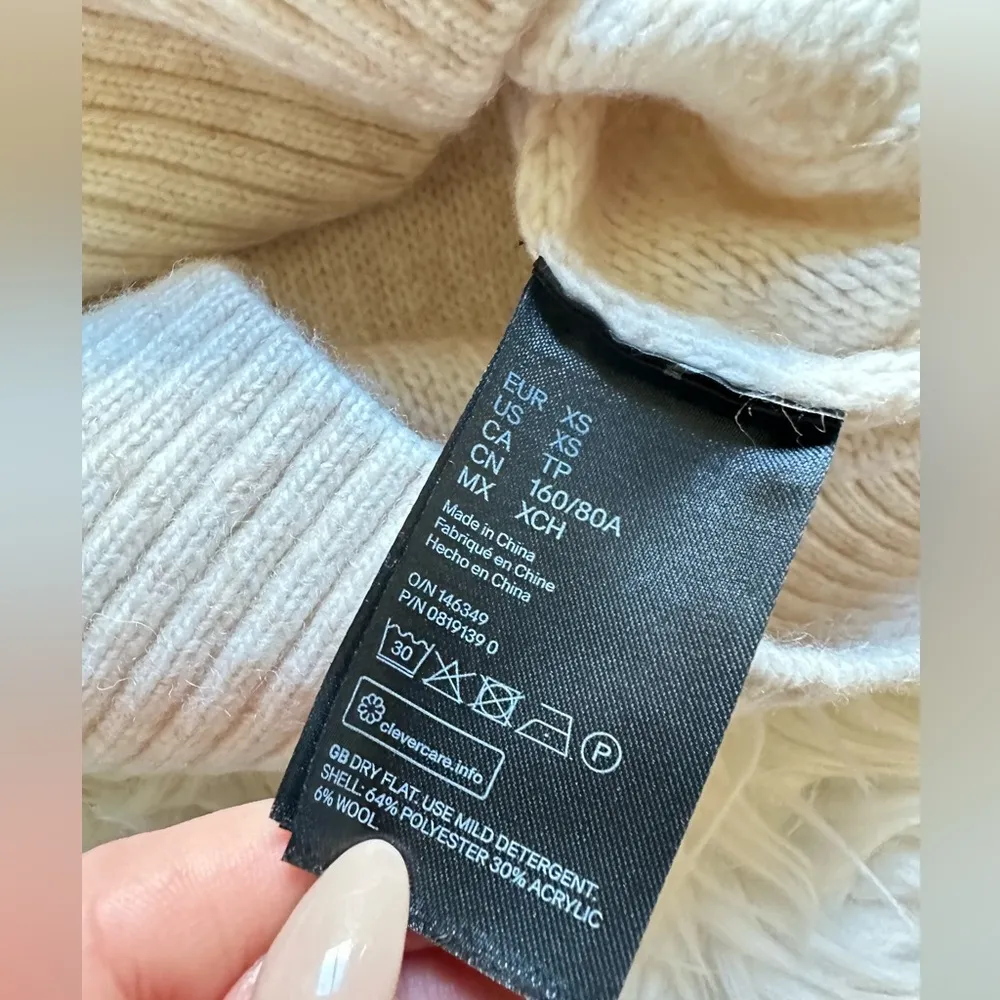 H&M cable knit sweater dress - Image 6