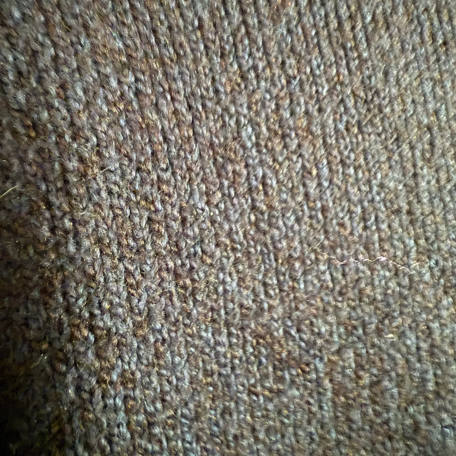 UNIQLO :C Clare Waight Keller Blue Mockneck Chunky Cotton Blend Sweater Medium - Image 3