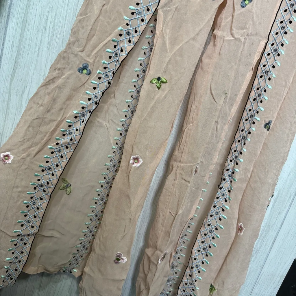 NWT French Connection Bijou Stitch Strappy Jumpsuit Chantilly Pink size 10 NEW - Image 10