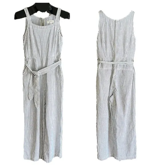Madewell pinstripe jumpsuit - Image 2