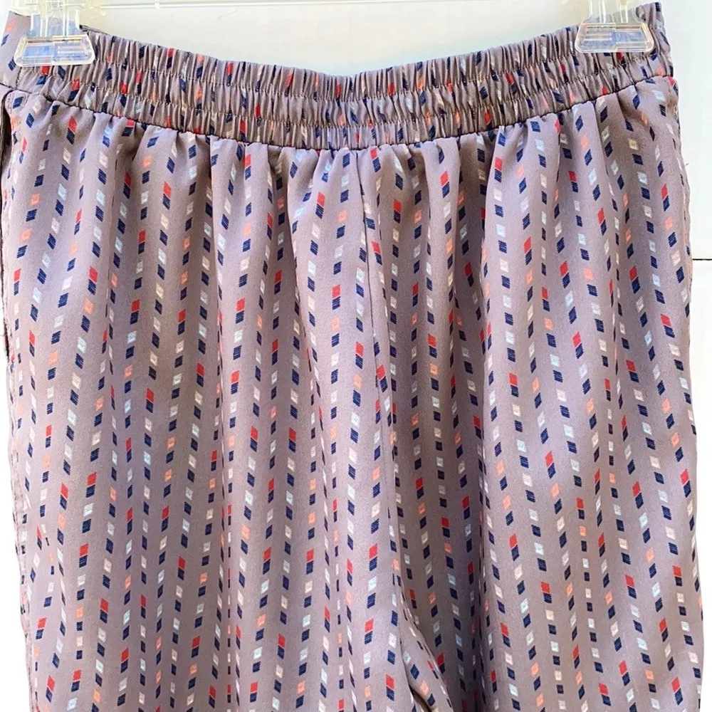 BCBGeneration Womens size XXS Grey Art Deco dressy casual Flowy pants - Image 4