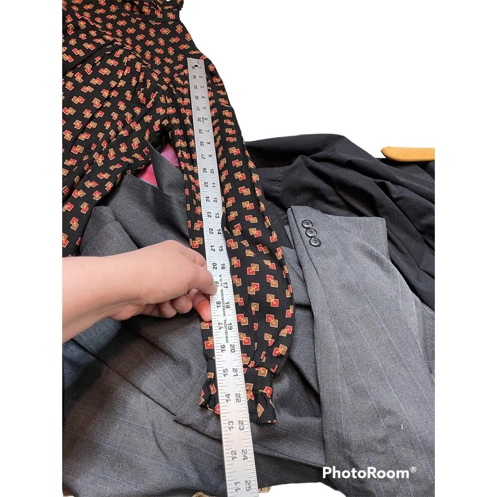 Vintage Meanwhile‎ Blouse Long Sleeve Keyhole Peasant Shabby Cottage - Image 10