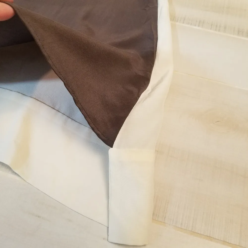 {S/P} Brochu Walker Two Toned Silk Tank Top - Image 5