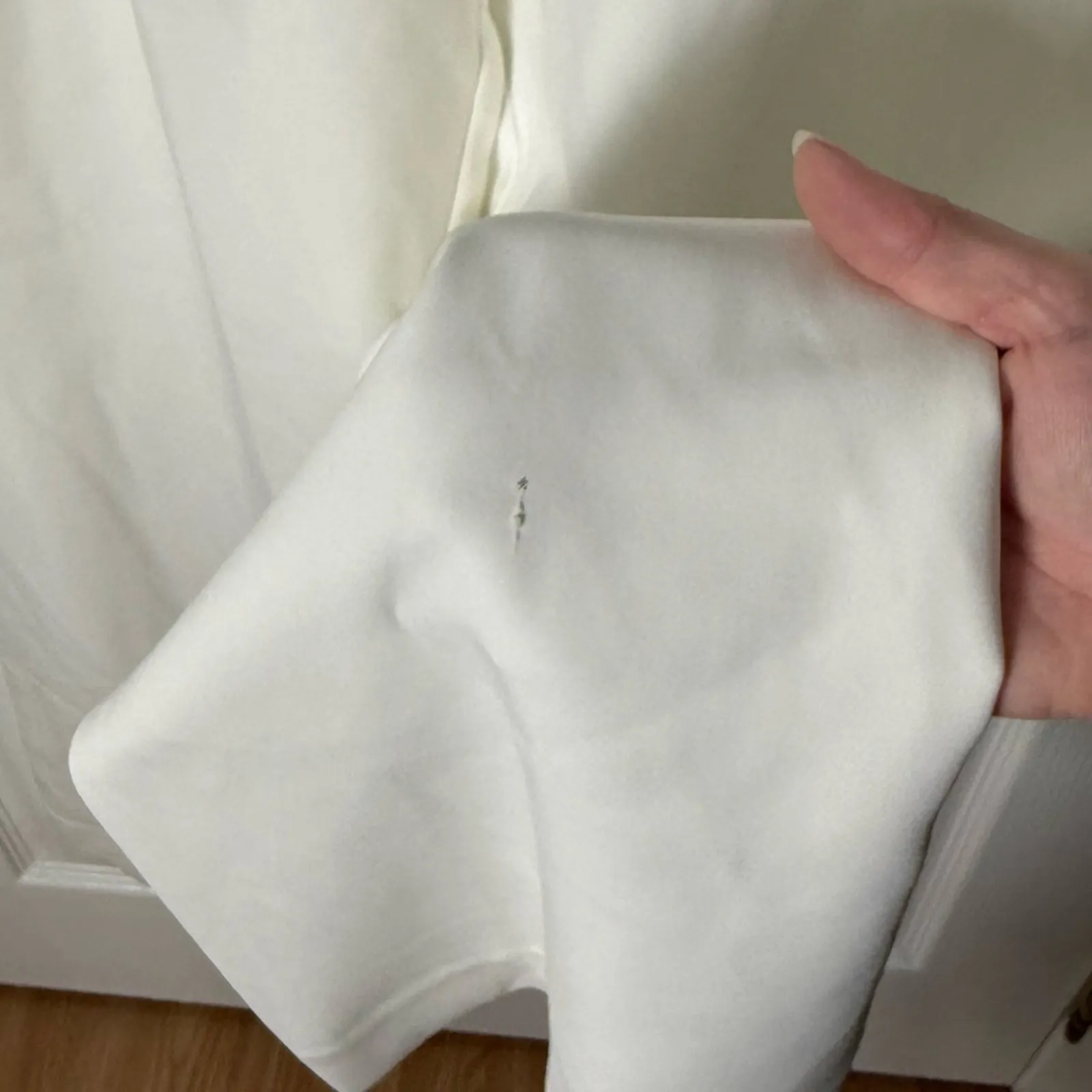 Reformation Auggie Pants in Ivory 4 - Image 5