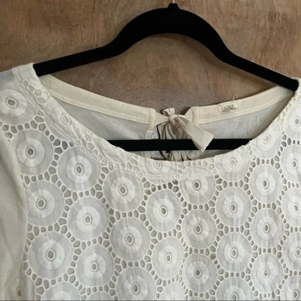 J.Crew  Eyelet Top BowTie Back Detail - Image 3