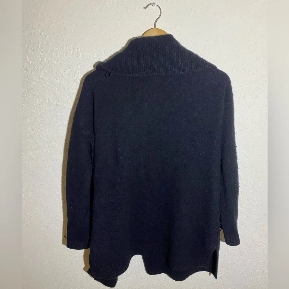Kinross Cashmere‎ Black 100% Cashmere Cardigan ( M ) Size M - Image 6