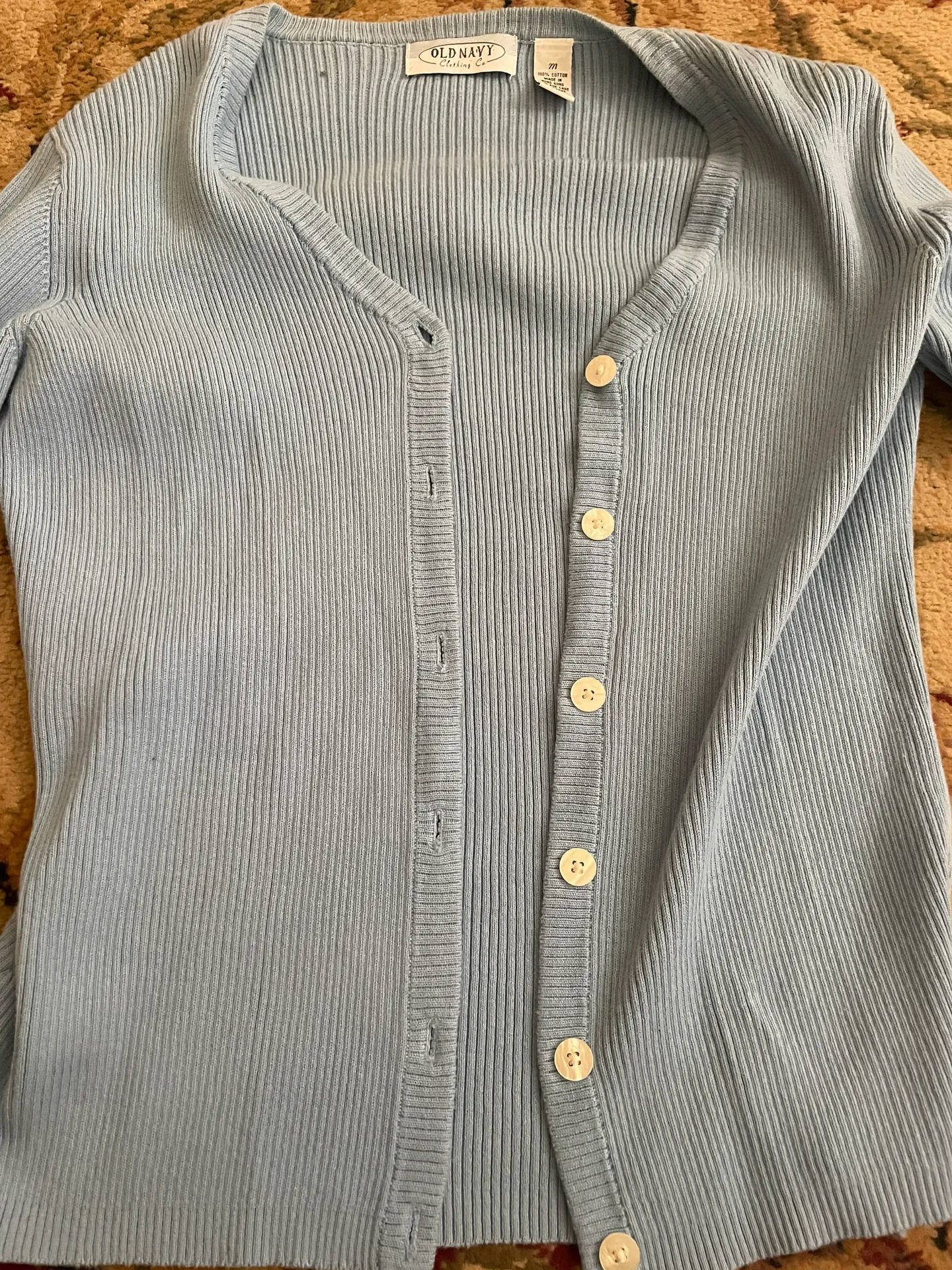 Old Navy Vintage  Cardigan Sweater - Image 3
