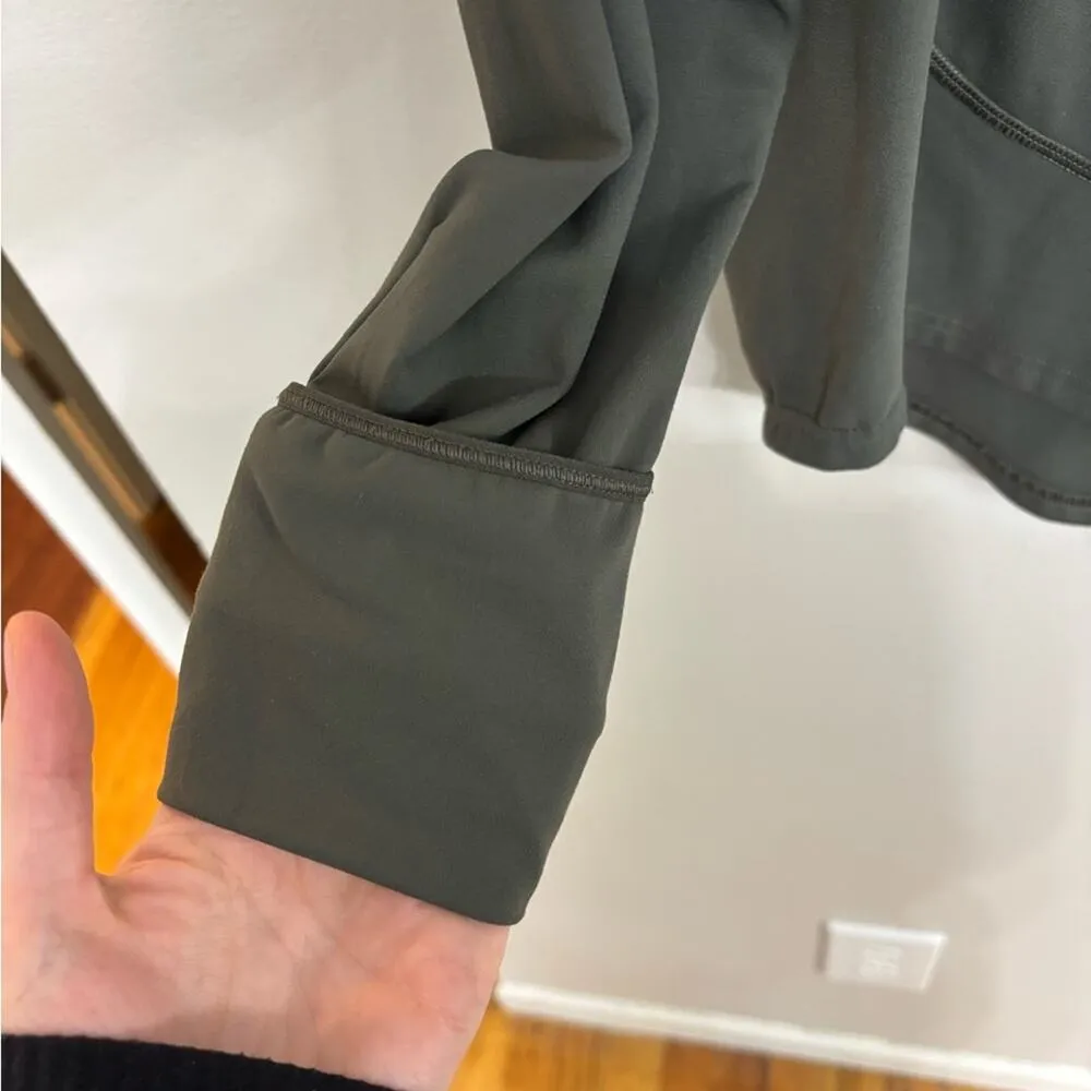 Universal Standard Game Steffi Pullover Hoodie in Green - Size 2XS (M) - Image 7