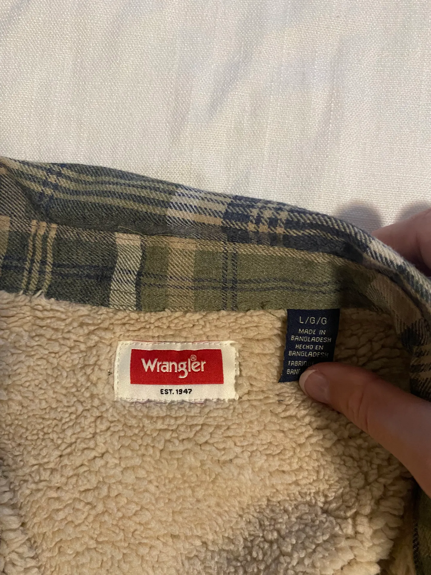 Wrangler Fleece Flannel Jacket - Image 4