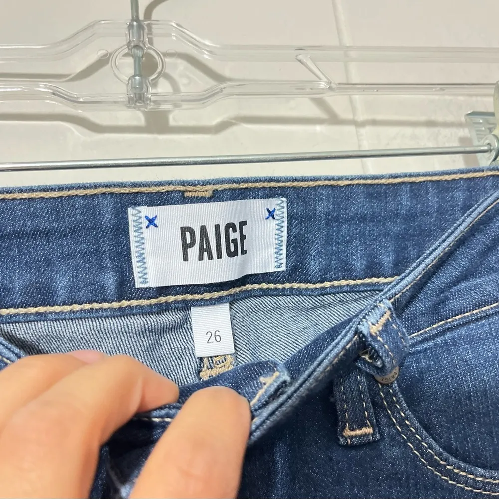 Paige Verdugo Jeans Womens Blue Size 26 - Image 4