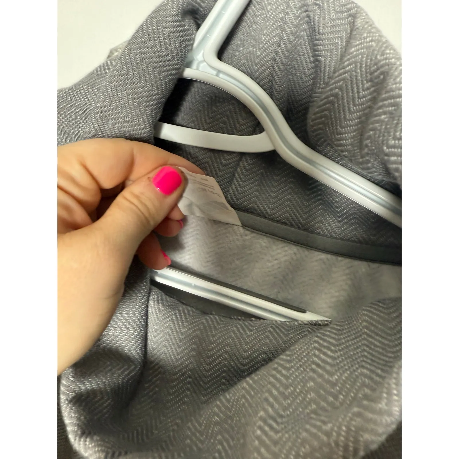 Avia Gray Minimalist Mock Neck Chic Athleisure Sweatshirt Size Women's XS - Image 4