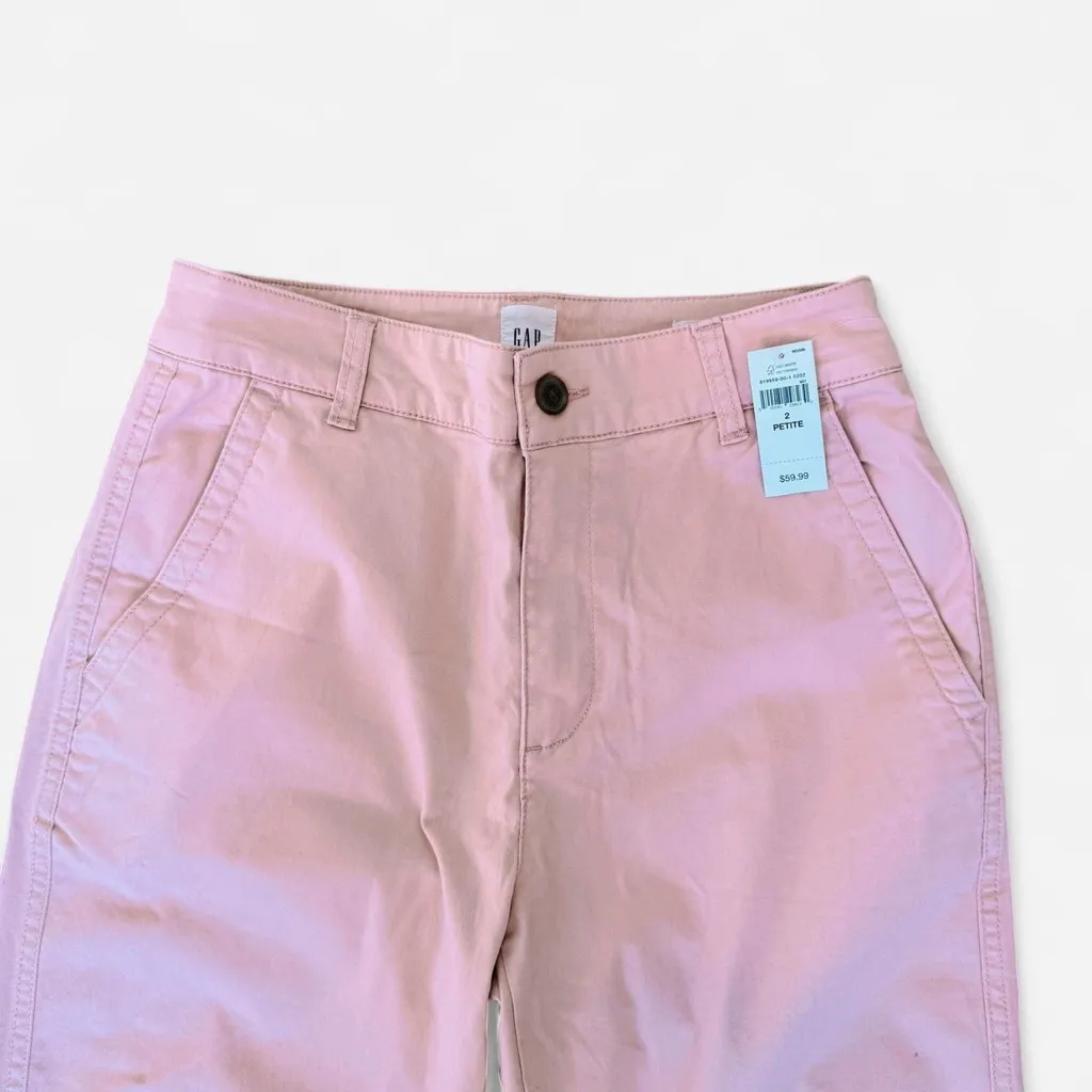 Gap Factory High Rise Girlfriend Khakis with Washwell - Image 3