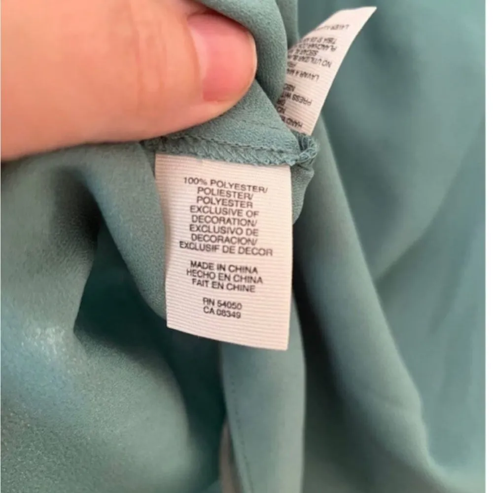 Rachel | Rachel Roy sequined Peter Pan collar RETRO STYLE blouse Green - Image 8