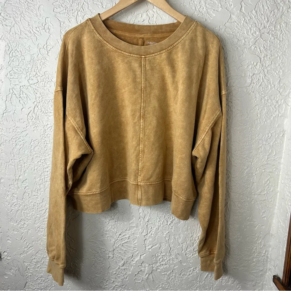 Arizona Jeans | Distressed Semi Cropped Sweatshirt - Image 2