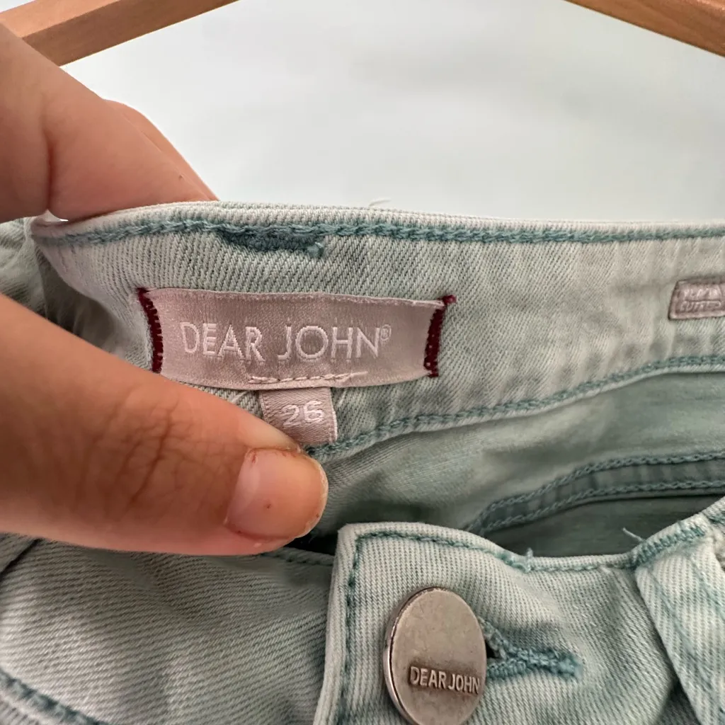 Dear John Women's Light Blue Jeans Gray Size 26 - Image 7