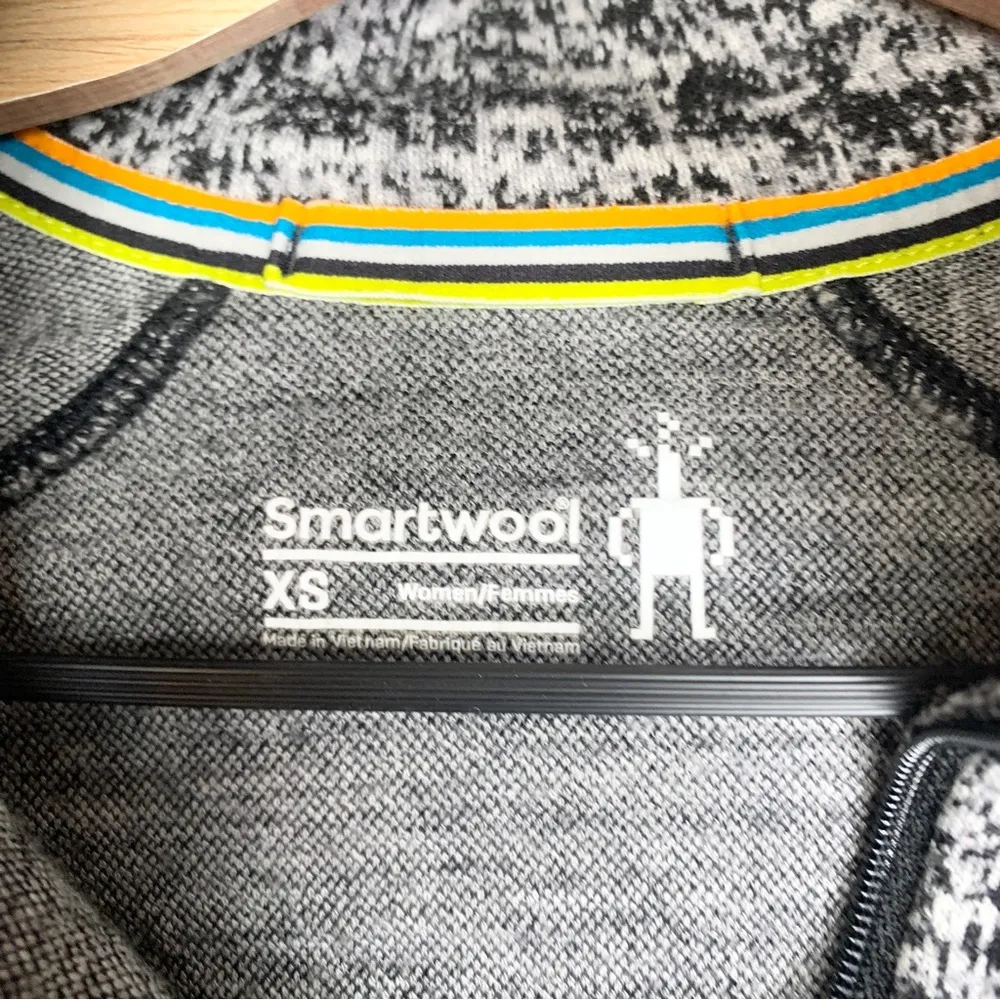 Smartwool  Merino 250 Base Layer Pattern Quarter-Zip Top - Women's Size XS - Image 6