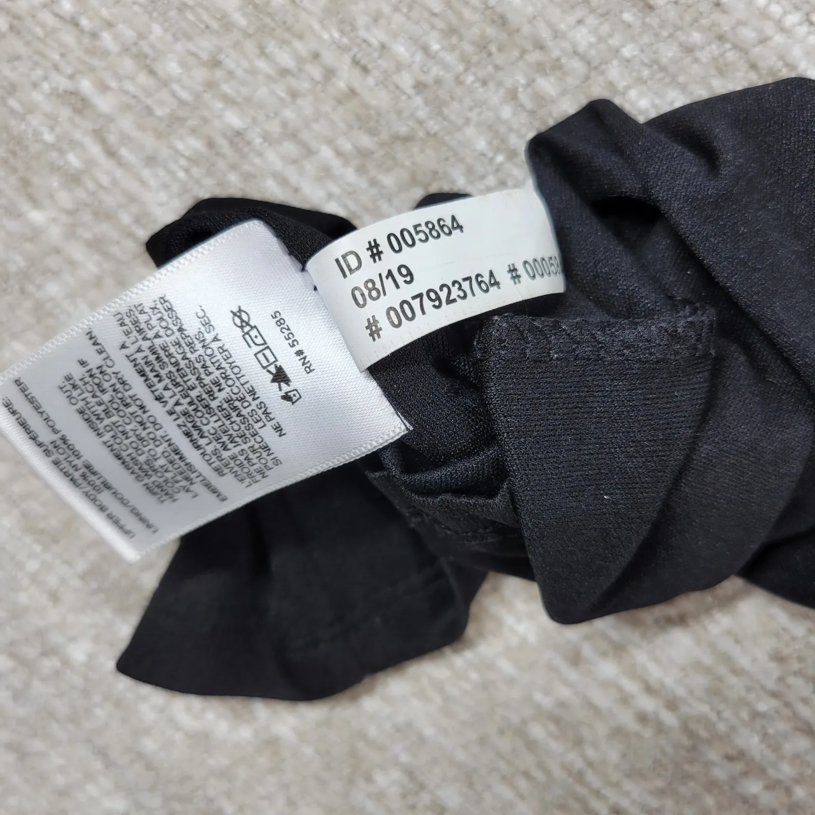 Express Sequin Jumpsuit Womens M Black Surplice Neck Holiday Cocktail Party Chic - Image 6