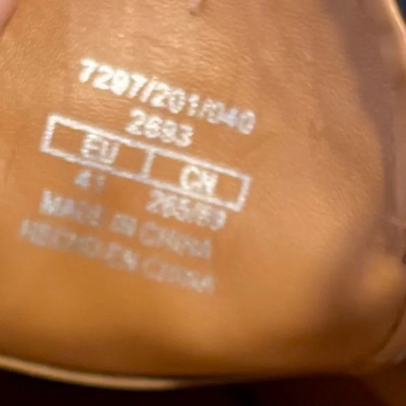 Zara Black Patent Platform Oxford Creeper Shoes, Women’s US 10, EU Size 41 - Image 8