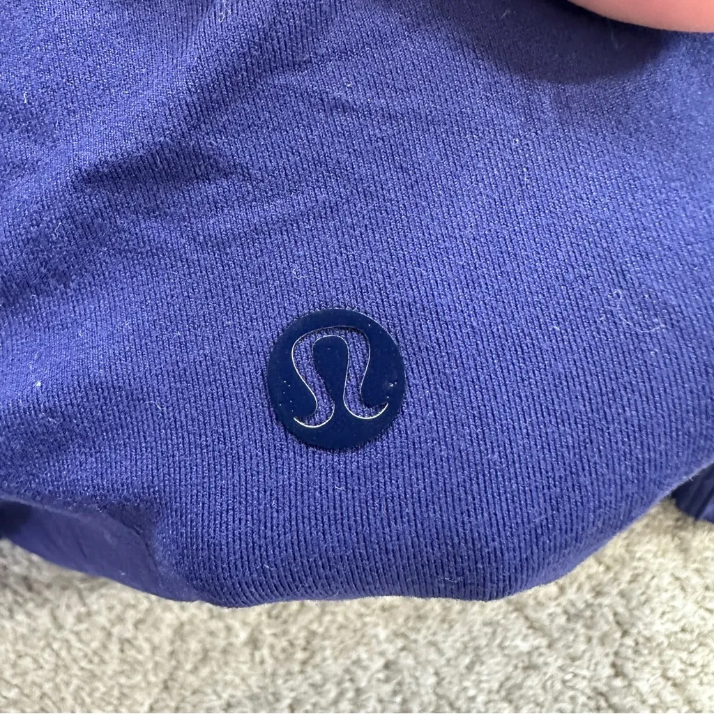 Lululemon Women’s City Bound Long Sleeve Shirt Top in Emperor Blue Size 12 - Image 10