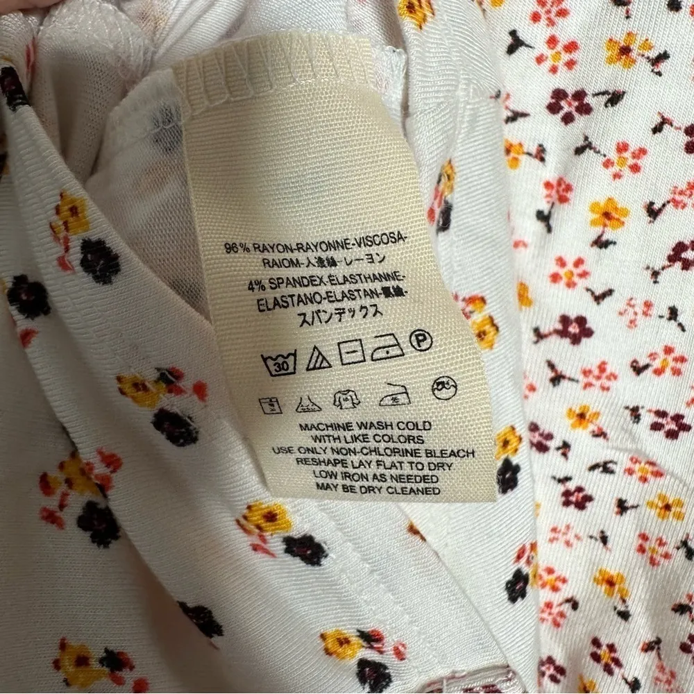 Free People NWOT Ivory Kissin Kate Top Size Large - Image 7