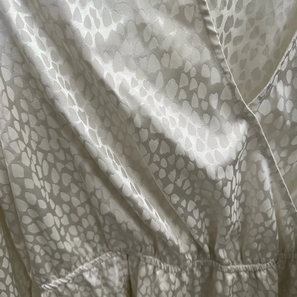 Women’s dotted cheetah print top / blouse - Image 2