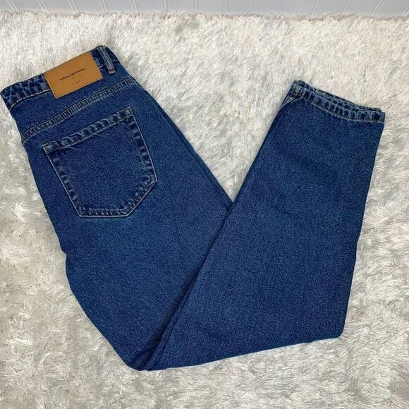 Zara Tafaluc denimwear Straight Leg Mom Jean Sz 6 - Image 2