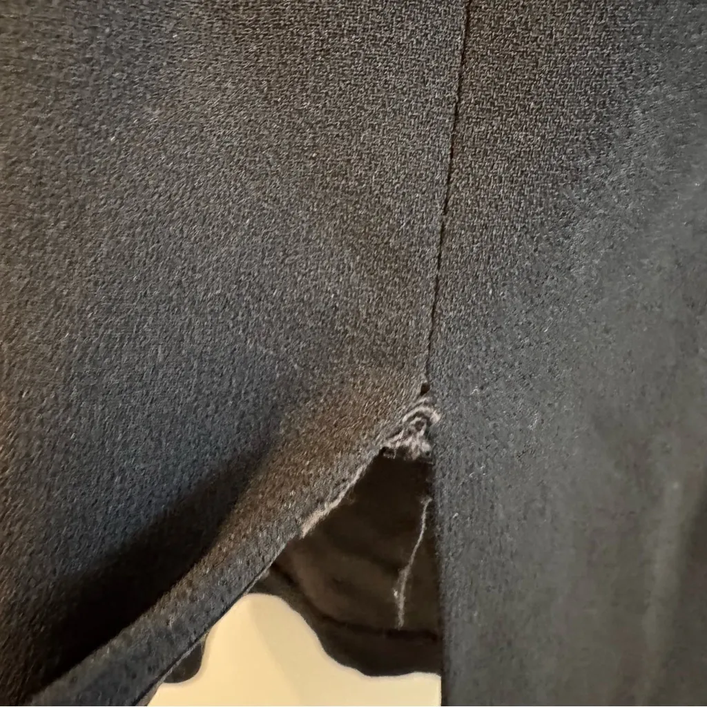 MM Lafleur The Masha Dress Black Midi Length Size 16 - Image 11