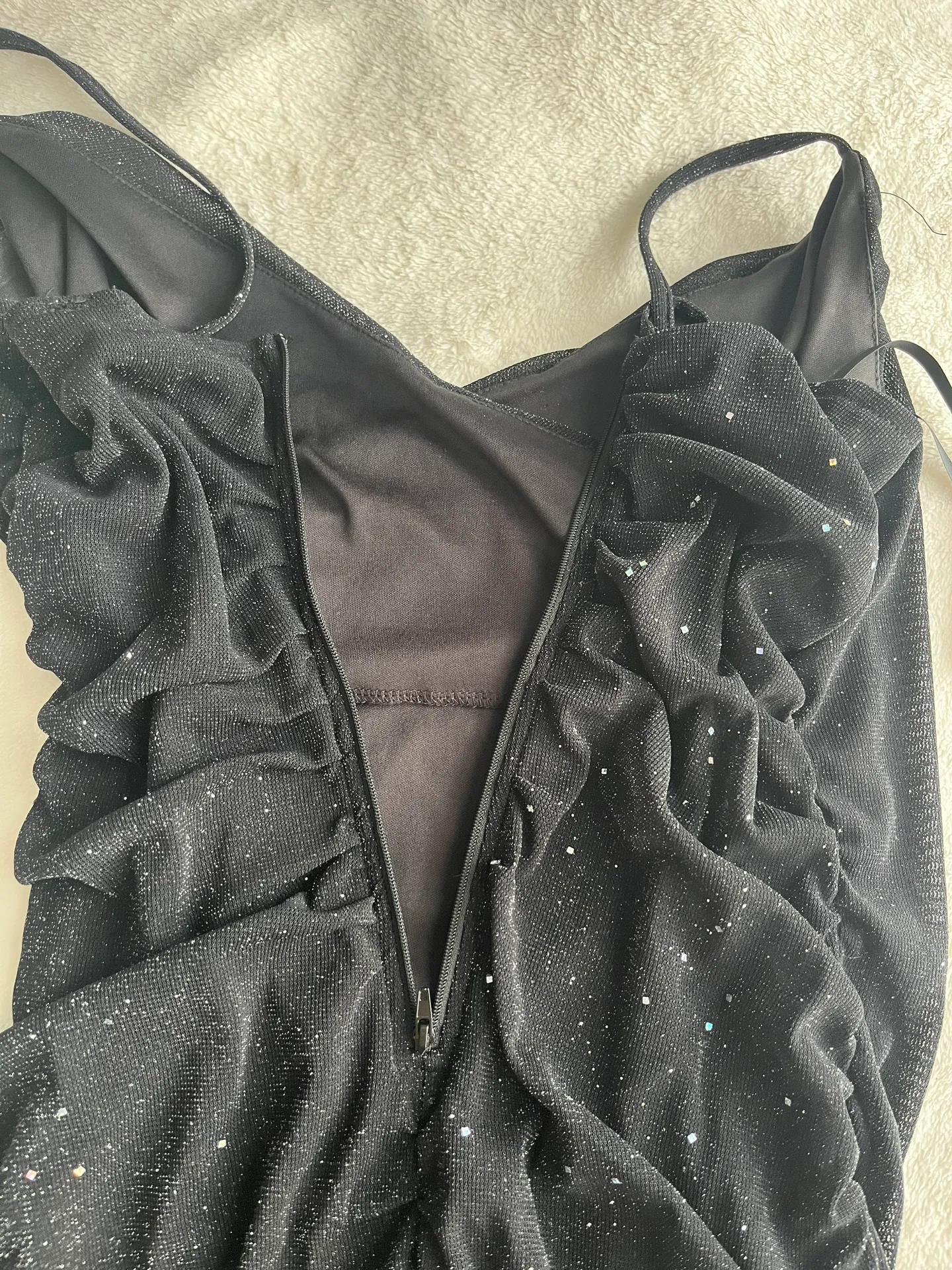 Windsor Black Sparkle Dress - Image 6