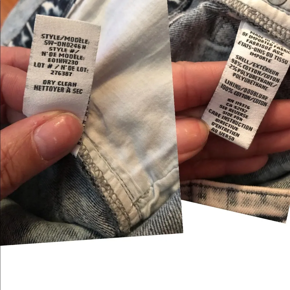 Helmut Lang Sky Wash Crop Skinny Jeans sz27 - Image 8