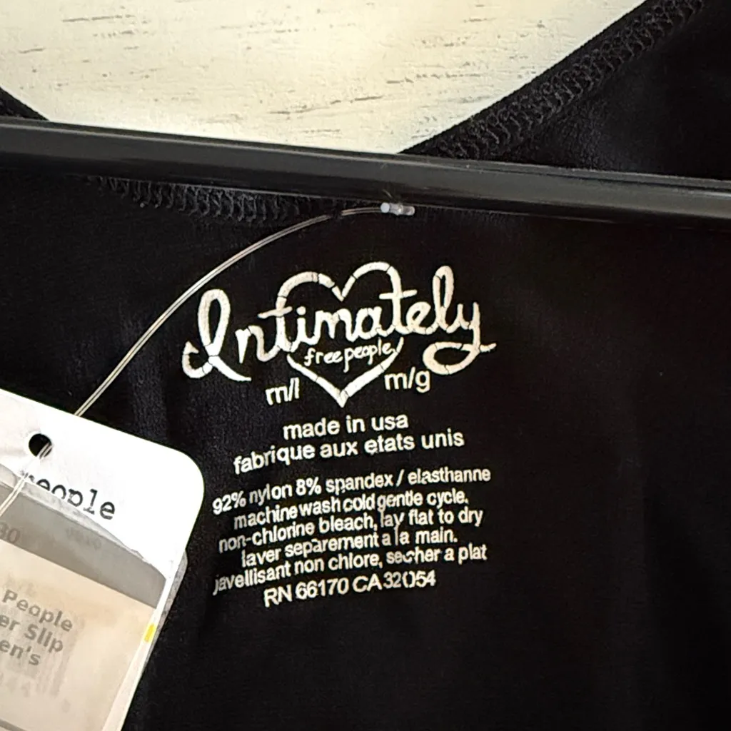 Free people seamless crossover dress slip, black intimately buy free people - Image 5