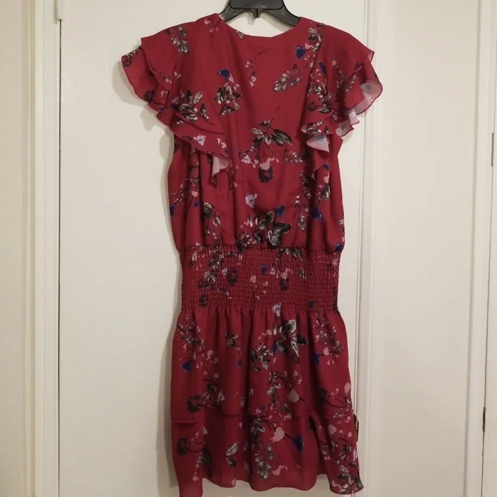 💕PARKER💕 Smocked Waist Ruffle Floral Dress - Image 7