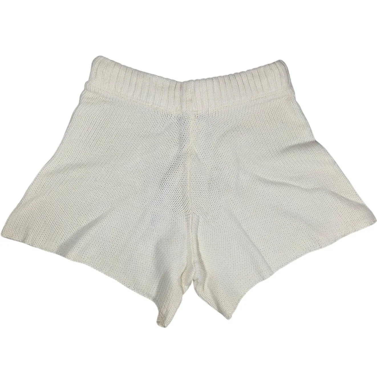 WeWoreWhat XS Pull‎ On Sweater Short Chunky Cozy Stitch Zel Ivory Knit - Image 2