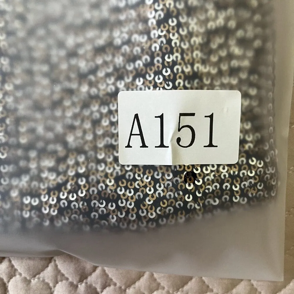 $ 350 NWT Twinset Women's Sequin Sparkle High Waist Pants Size XXS - Image 13