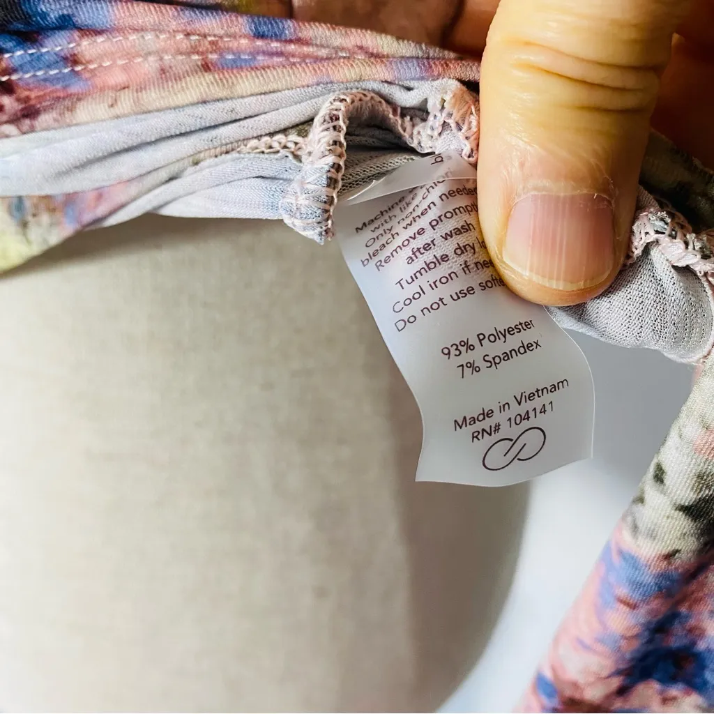 CALIA CARRIE UNDERWOOD Floral Wrap Top Pink - Image 10