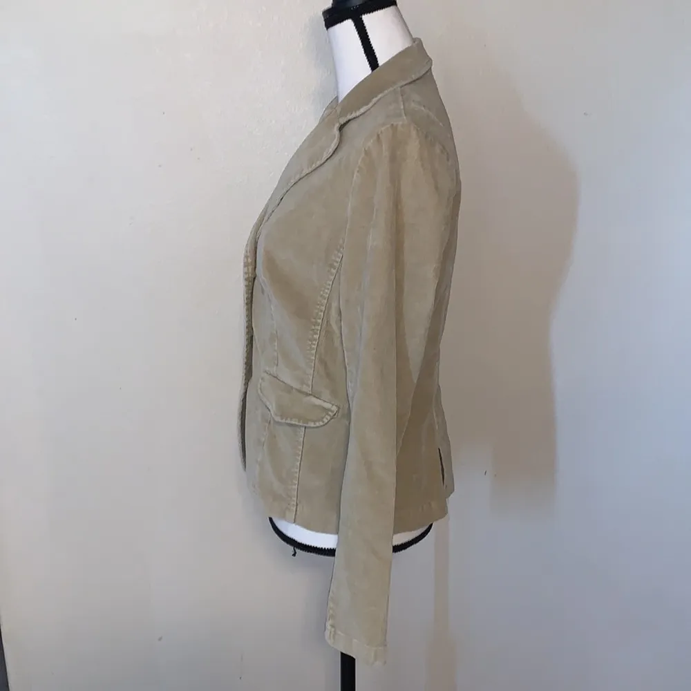 st. john's bay  stretch tan corduroy jacket - Image 3