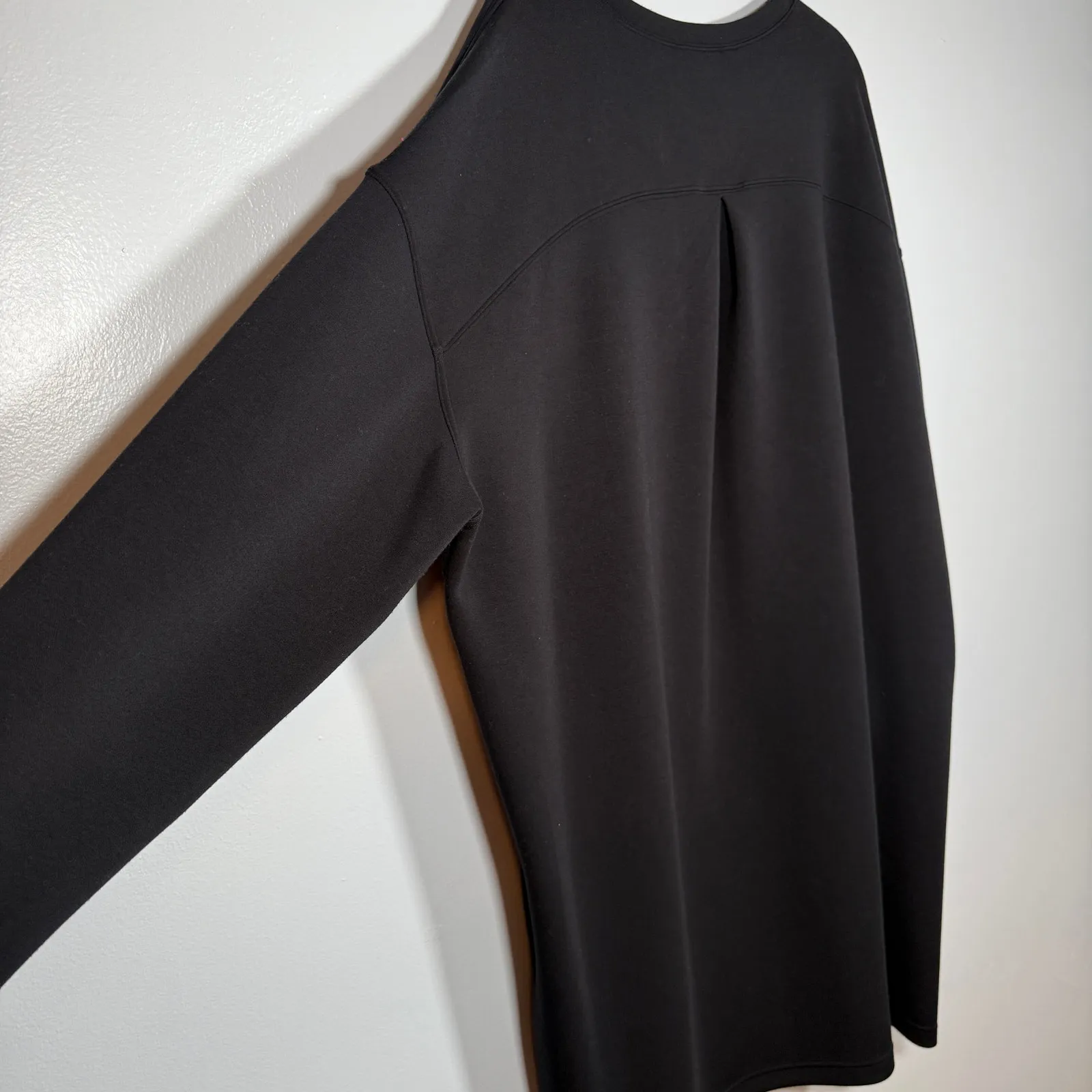 SPANX AirEssentials Crewneck Dress Black Plus 3X Pockets Travel Comfort - Image 5