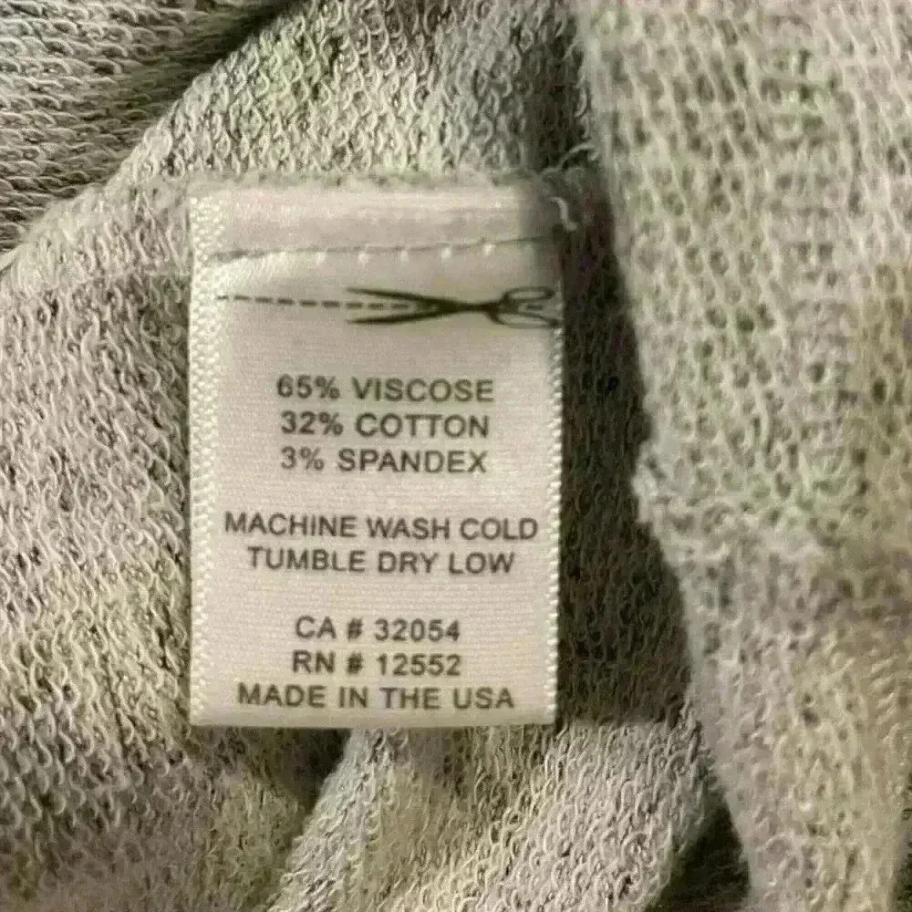 Womens Gray Dolan 3/4 Sleeve Top - Image 4