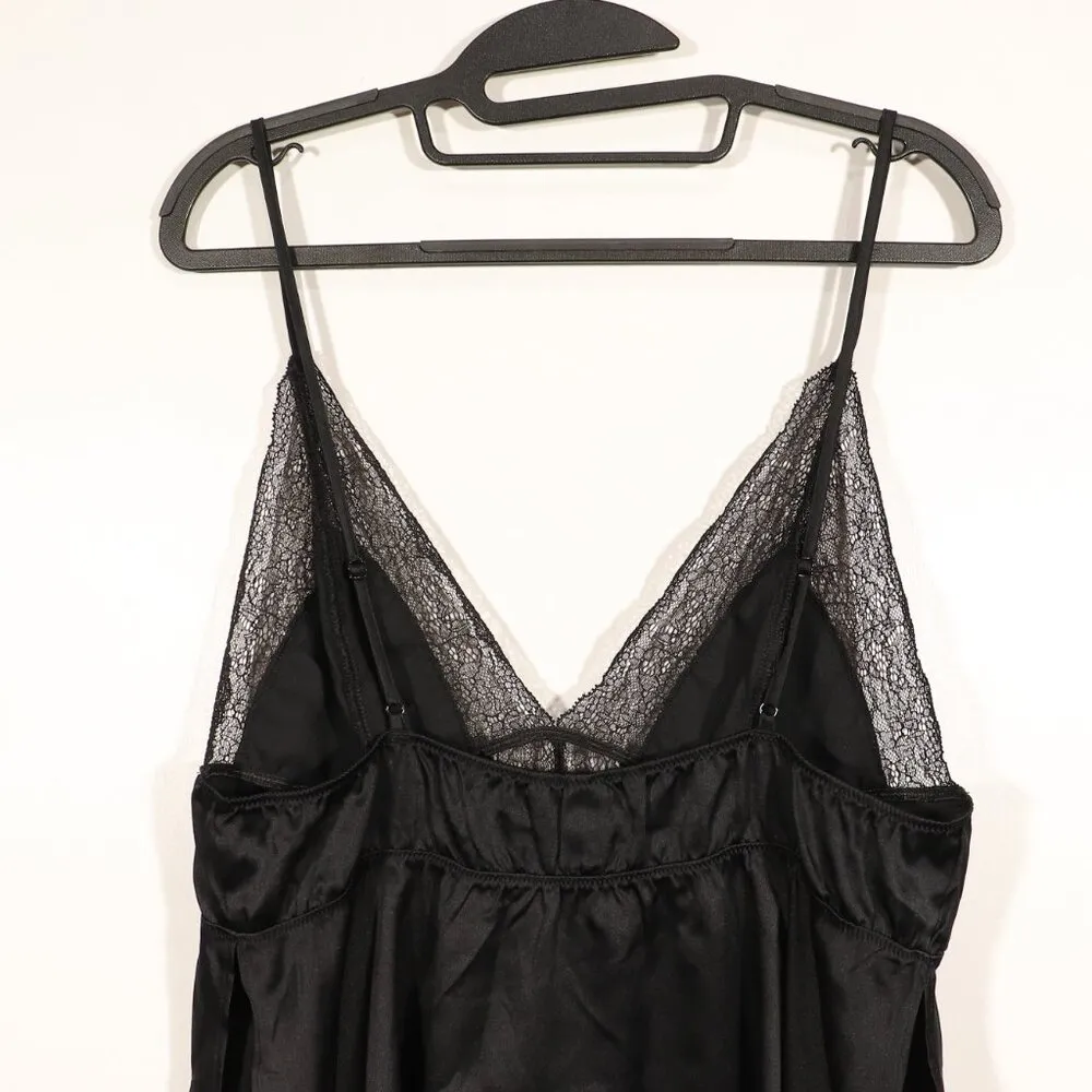 NWOT Victoria Secret Black Lace Cami Size L - Image 3