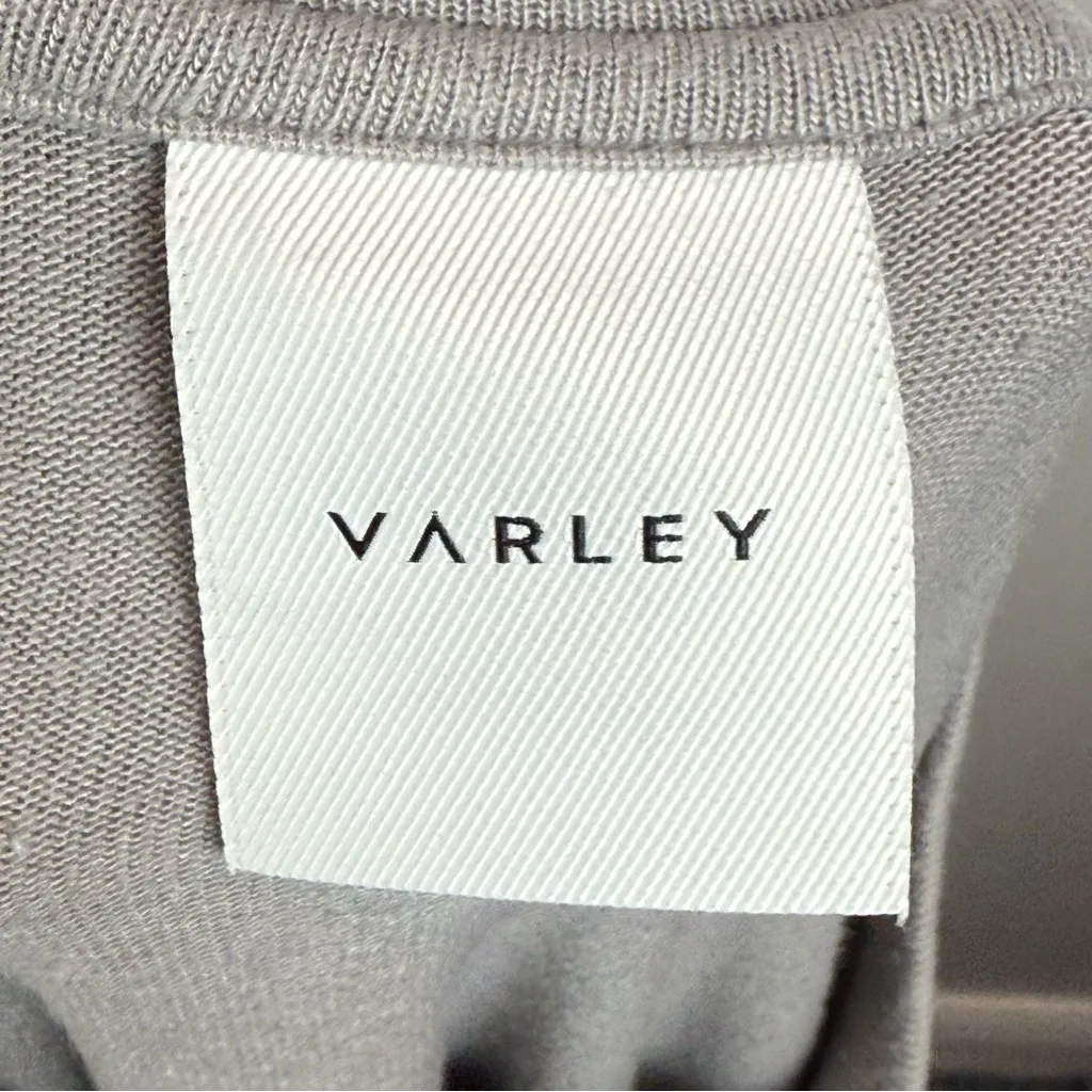Varley Revolve Brannon Pullover Top M Gray Sweatshirt Soft Athleisure Casual‎ - Image 8