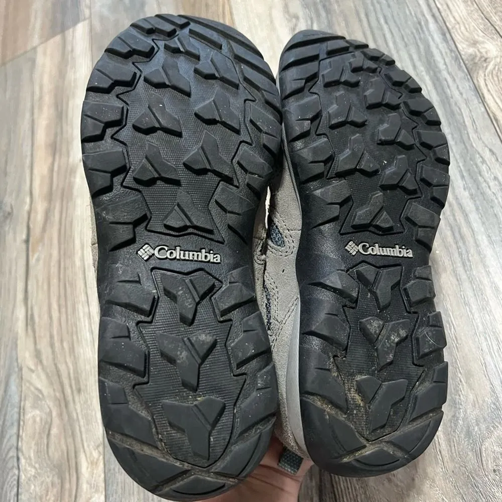 Columbia Women's size 7 Redmond V2 Lace Up Hiking Shoe Sneaker Grey Light Blue - Image 8