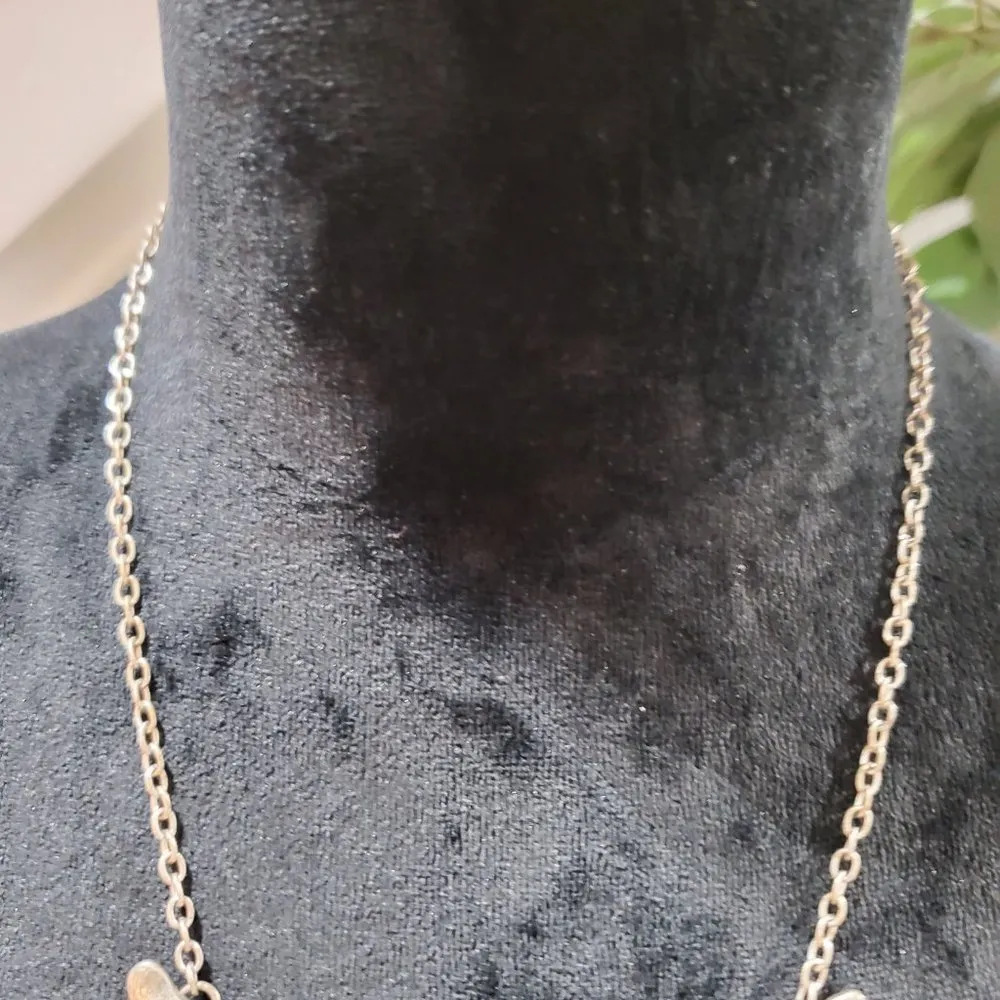 Women's Gold Tone Triple Tier Chest Plate Fashion Jewelry Necklace - Image 4