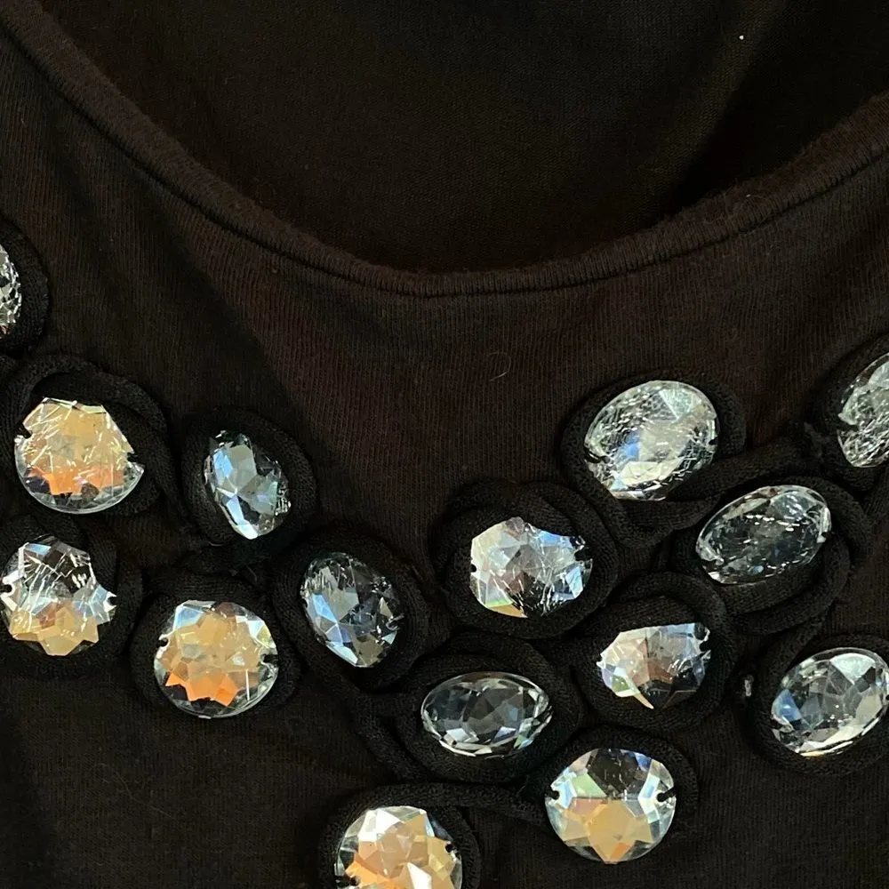 AK Anne Klein Embellished Tank‎ Top - Image 2