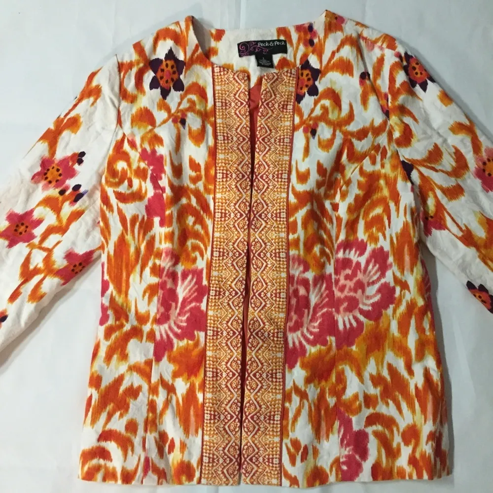 Peck & Peck Blazer Sz L Gently Used - Image 4