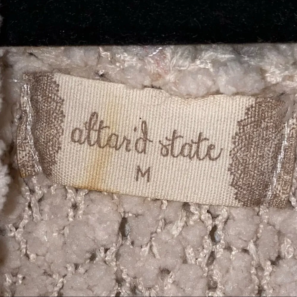 Altar’d State Chunky Cream Turtle Neck Long Sleeve Sweater - Image 5