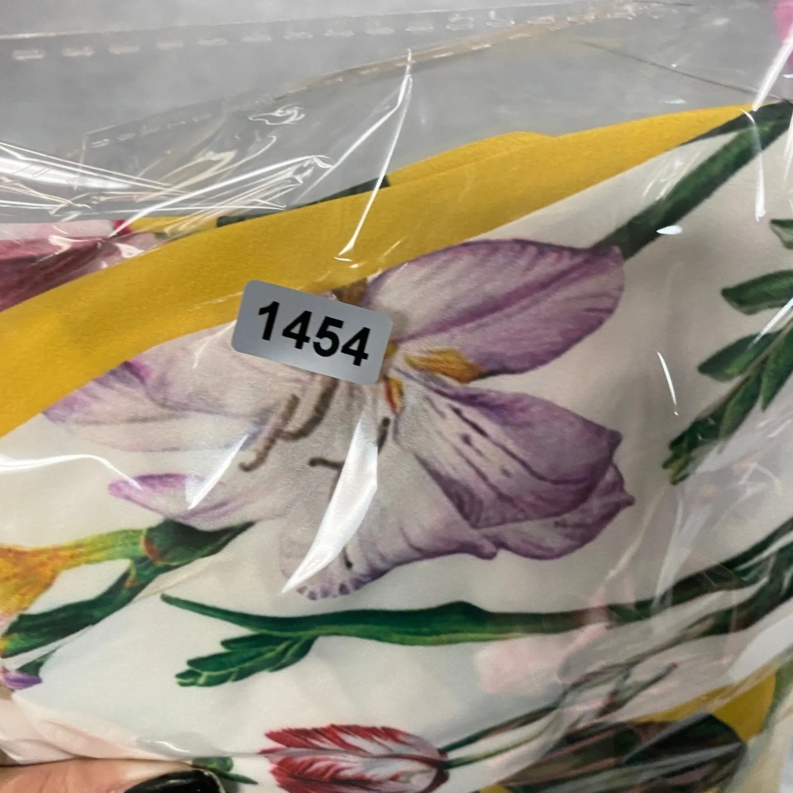 Rococo Sand Floral Maxi Skirt Size 8 Yellow White Colorful Print Boho Beachy - Image 7