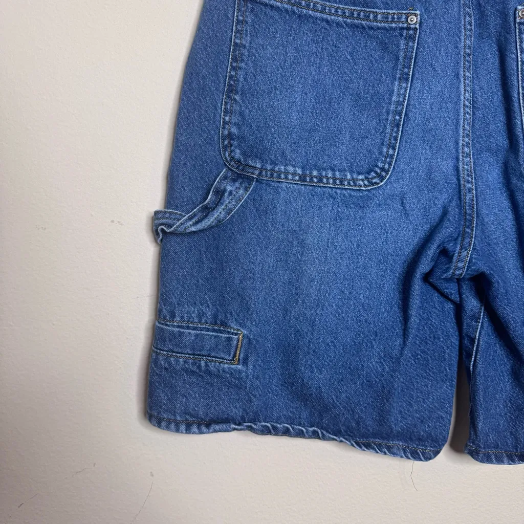 Cotton On Super Baggy Carpenter Denim Jort - Image 10