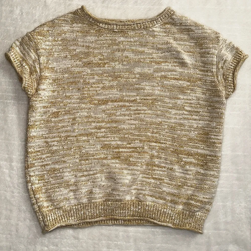 Workshop Yellow Knit Sleeveless Sweater - Image 3