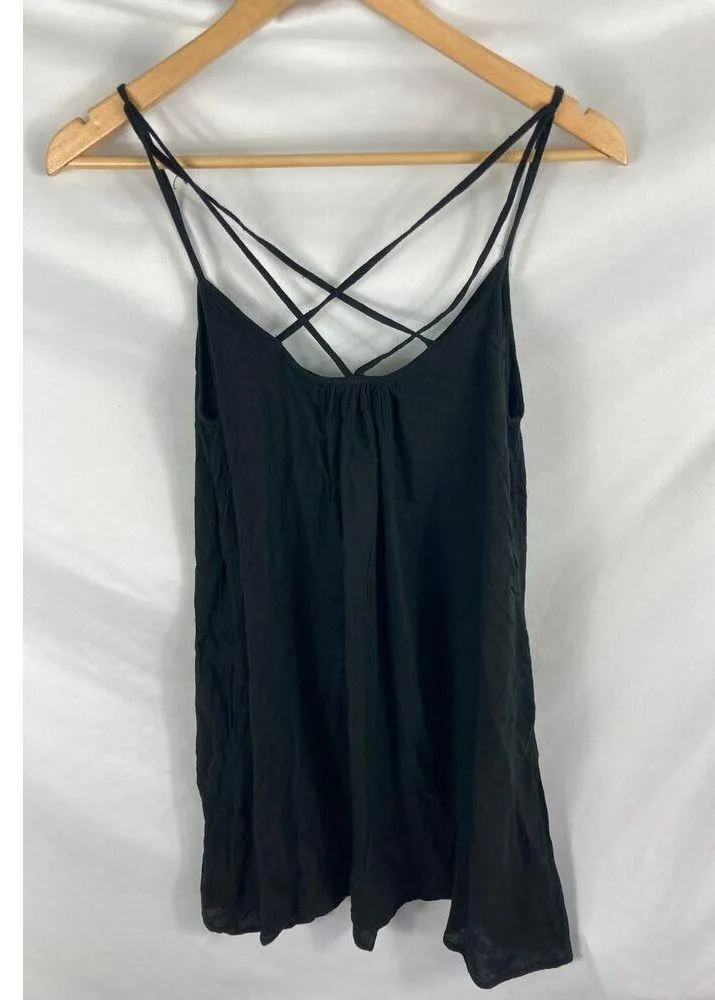 Elan Strappy Back Criss cross Flowy Coverup Dress Size Small - Image 5