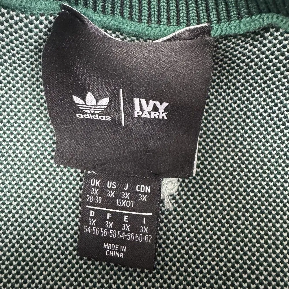 IVY PARK Adidas Knit Logo Bodycon Dress‎ Green Size 3XL Beyoncé - Image 5