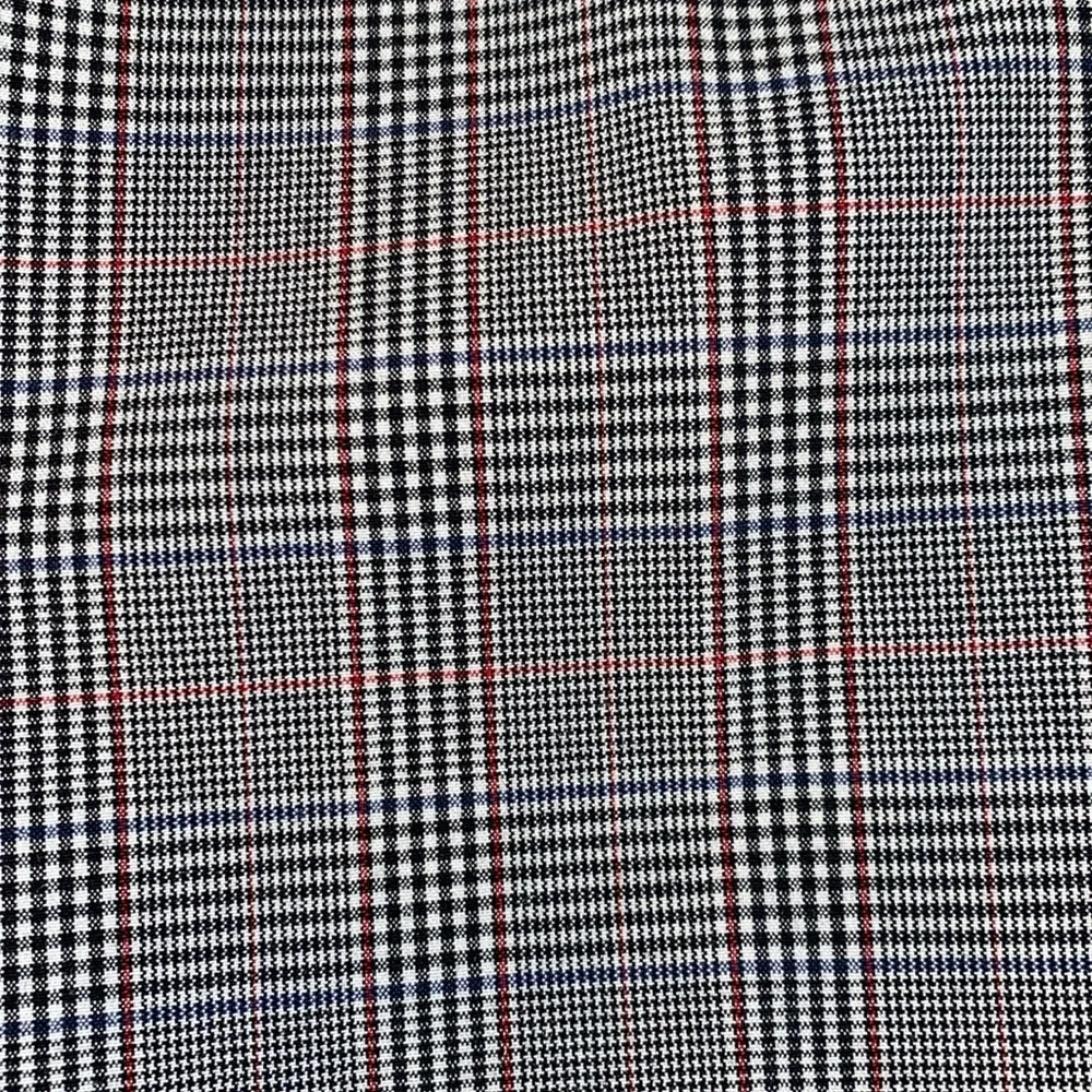 Golf Italia Plaid Bermuda Shorts Black - Image 6